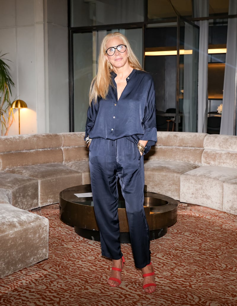 Veronika Ullmer, Global Head of Corporate & Consumer Communcations, Partnerships and Impact at Glossier, at The Business of Beauty Community Event in New York in May 2025.