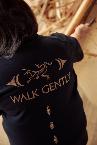 A shirt from Arc'tyrex's Walk Gently collection