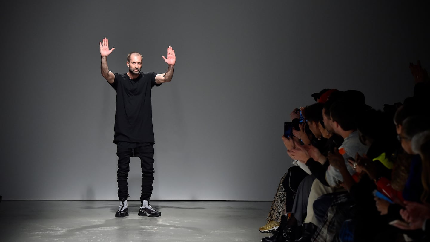 Boris Bidjan Saberi greeting his audience after a show