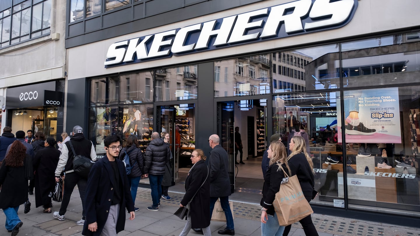 Skechers store in London.