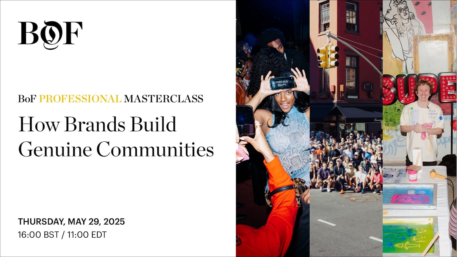 BoF Masterclass cover