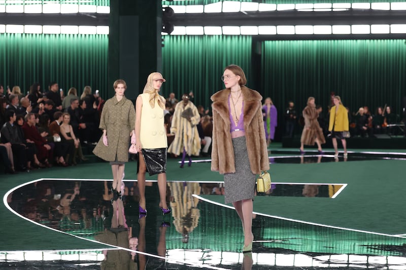 Following Sabato De Sarno’s recent exit, Gucci staged a transitional show at Milan Fashion Week, signed by its studio team.
