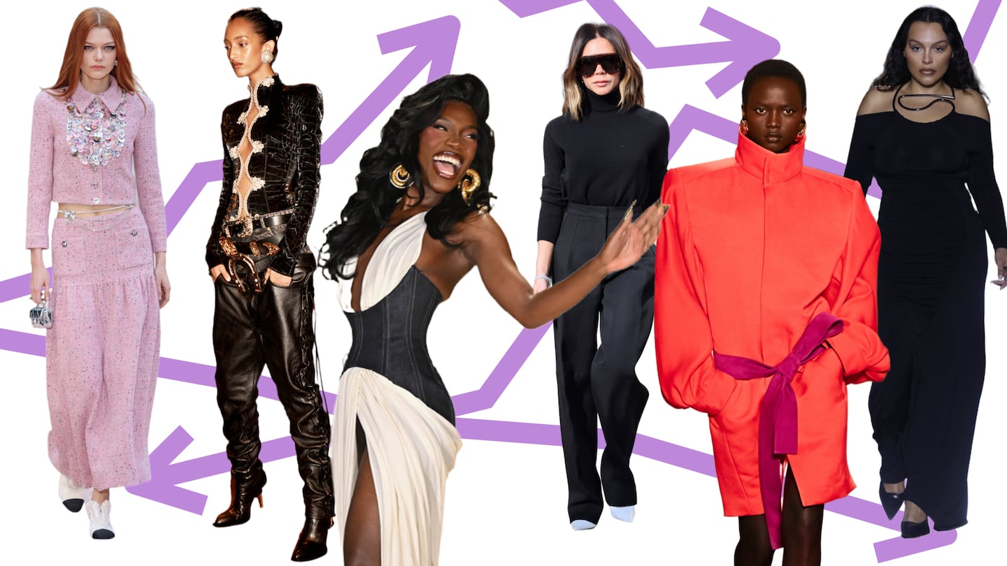 Paris Fashion Week autumn/winter 2025 collage