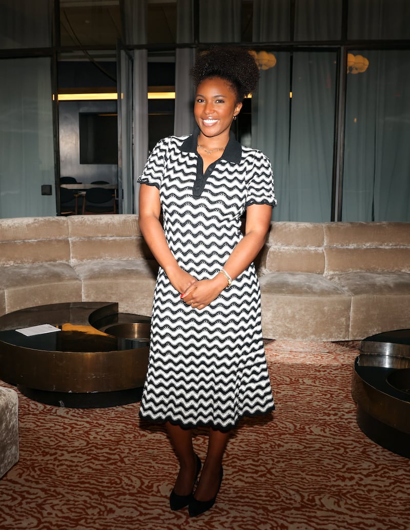 Leilah Diong, Private Banker at J.P. Morgan, at The Business of Beauty Community Event in New York in May 2025.