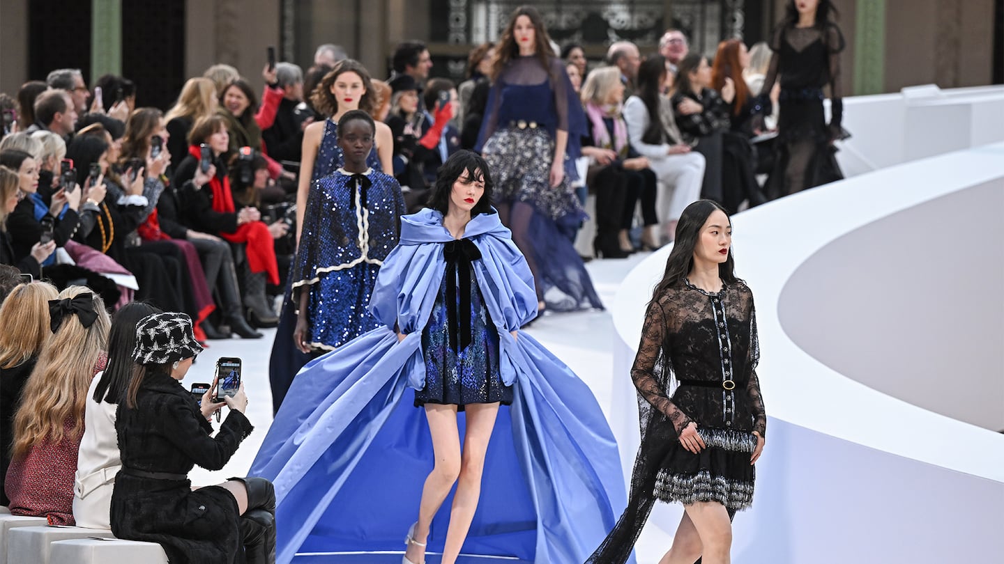 Chanel and Gucci have both staged studio-designed collections as they await their new creative directors.